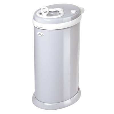 Ubbi Stainless Steel Diaper Pail - Gray | Target