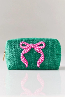Shiraleah Mara Green Bow Pouch | Anthropologie (US)