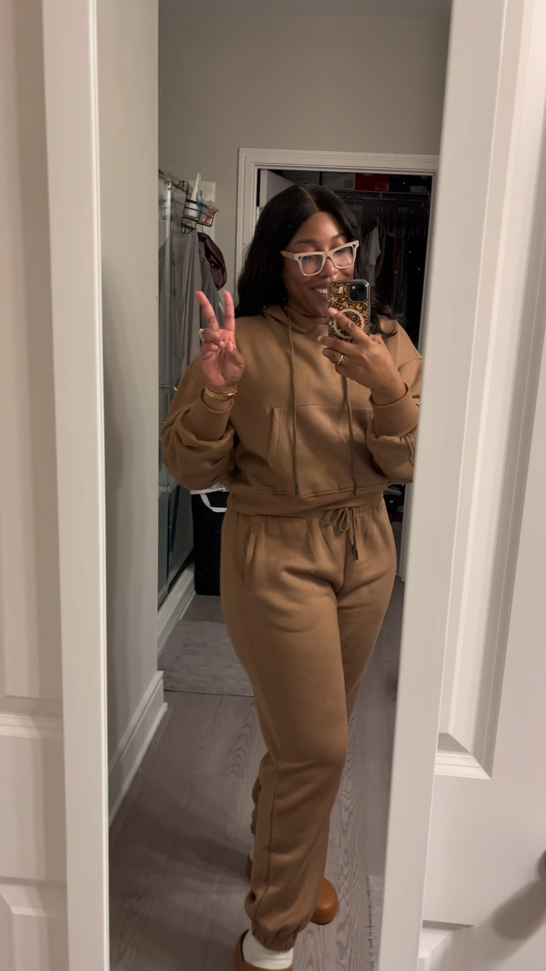 The Comfiest Jogger Set To Do Your Holiday Shopping In 🛍️. The perfect fall transitional outfit. Coord Set, 2 Piece Set, Neutral 2 Piece Matching Set, Loungewear, fall styling

#LTKSeasonal #LTKmidsize #LTKfindsunder50