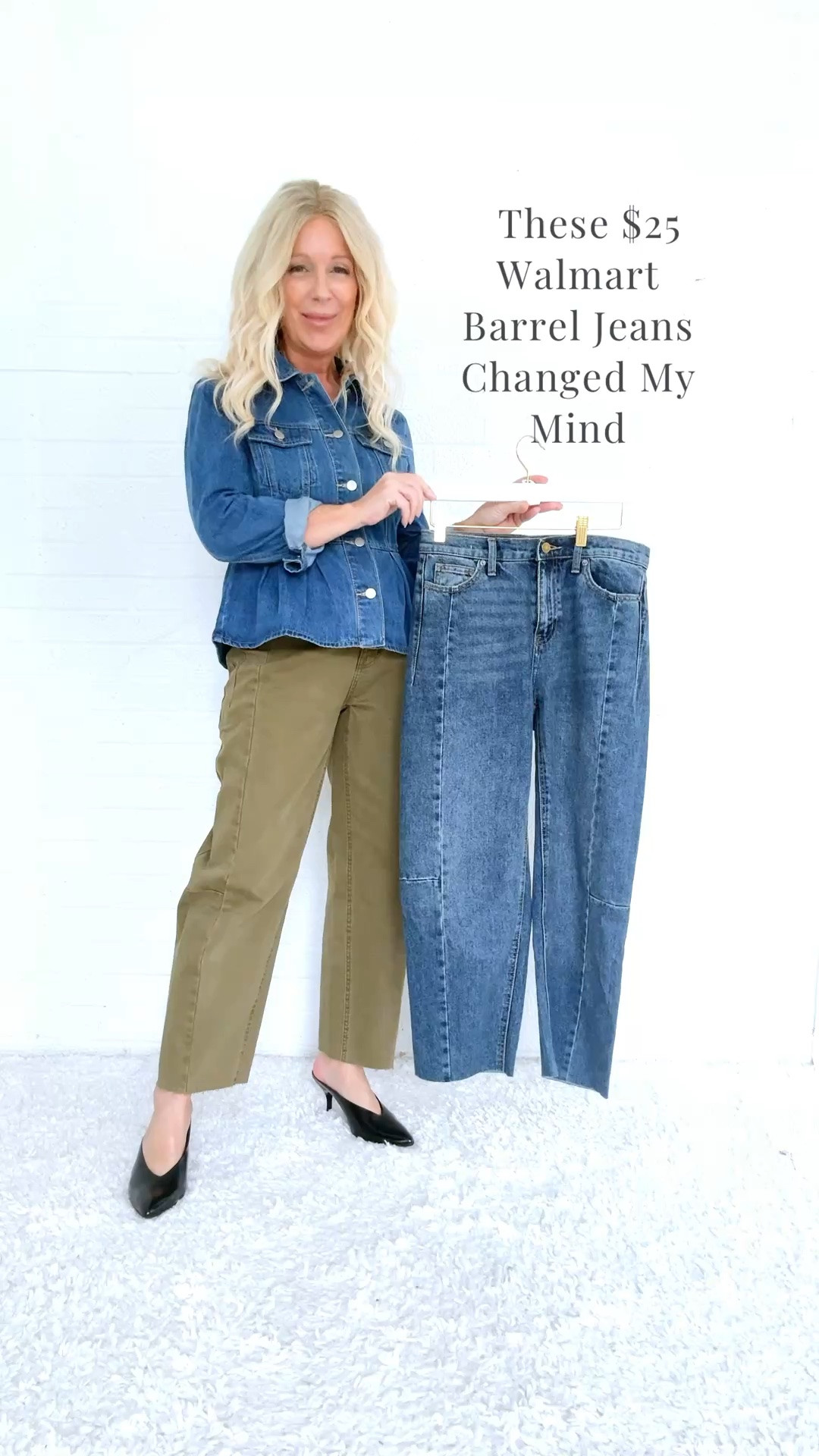 Comment BARREL if you love these looks! These $25 Warlmart Barrel Jeans Changed My Mind about the trend!

#LTKOver40 #LTKPetite #LTKSeasonal