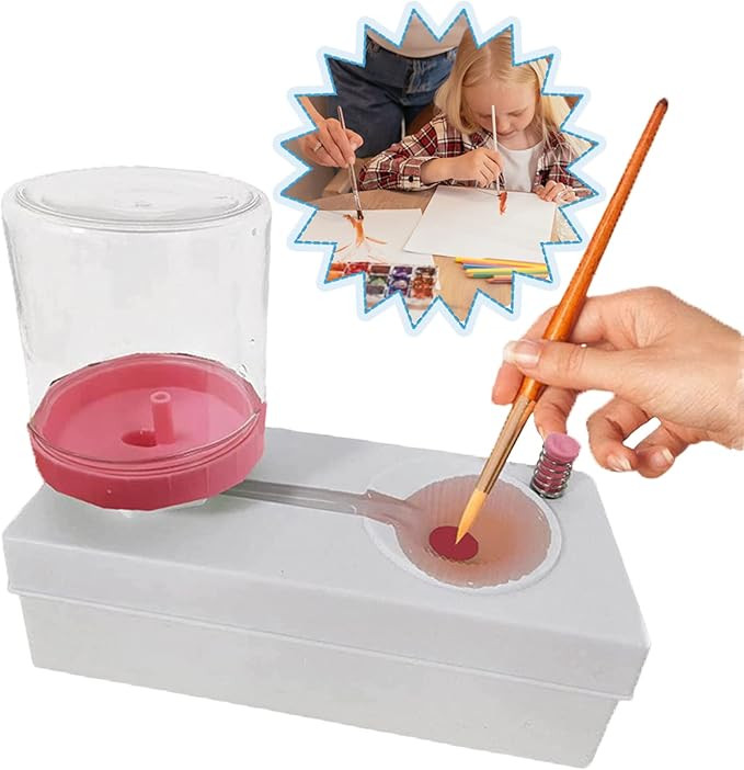 Brush Rinser,Paint Brush Cleaner,Water Recycling Brush Rinser,Paint Brush Cleaner,Rinse Cup Paint... | Amazon (US)