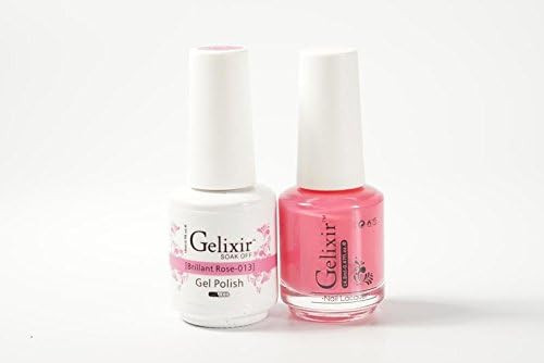 Gelixir - Duo UV/LED Soak Off Gel + Nail Polish (#13 - Brilliant Rose) | Amazon (US)