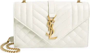 Small Envelope Chain Strap Leather Shoulder Bag | Nordstrom