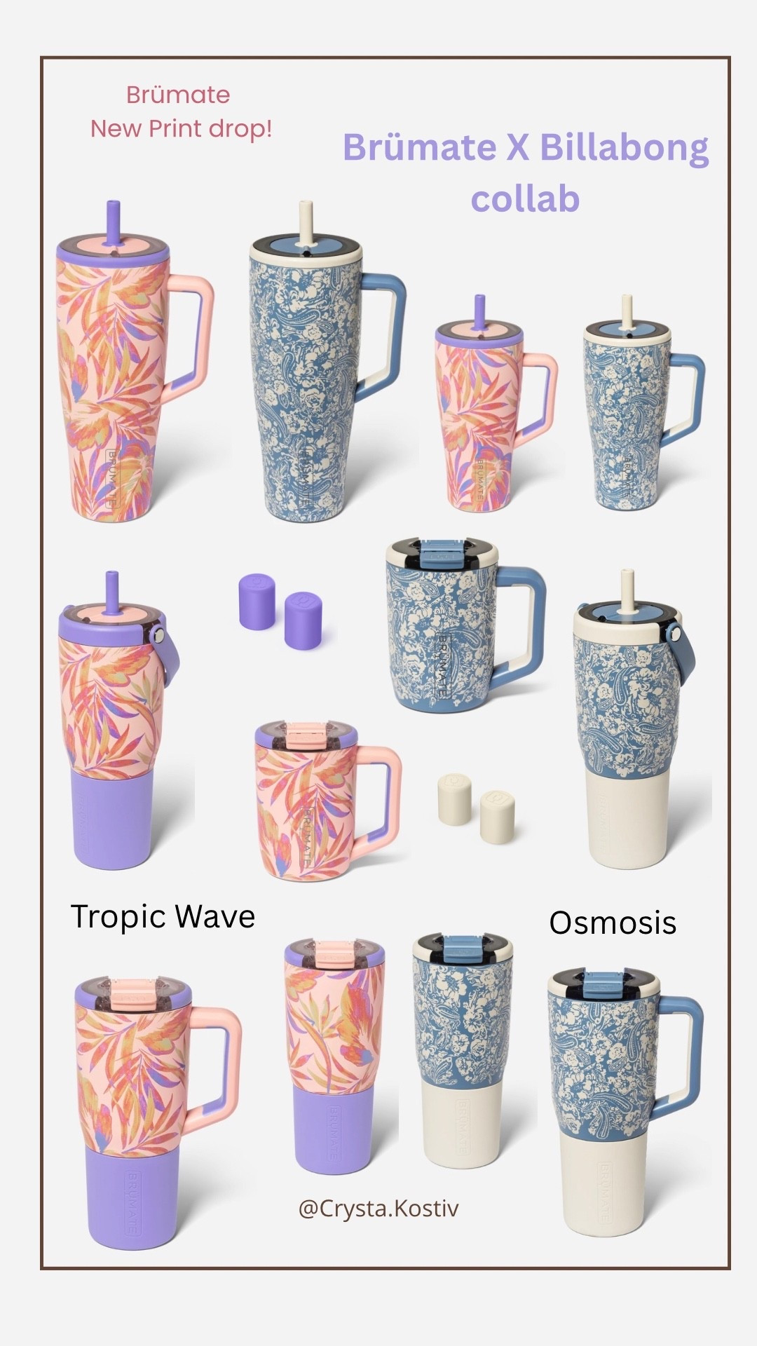 Where surf meets sip 🌊 Brümate X Billabong collab brings the beach vibes with you, no matter where the day takes you! The Era is my favorite!! Grab yours now!

#LTKTravel #LTKFindsUnder50 #LTKActive