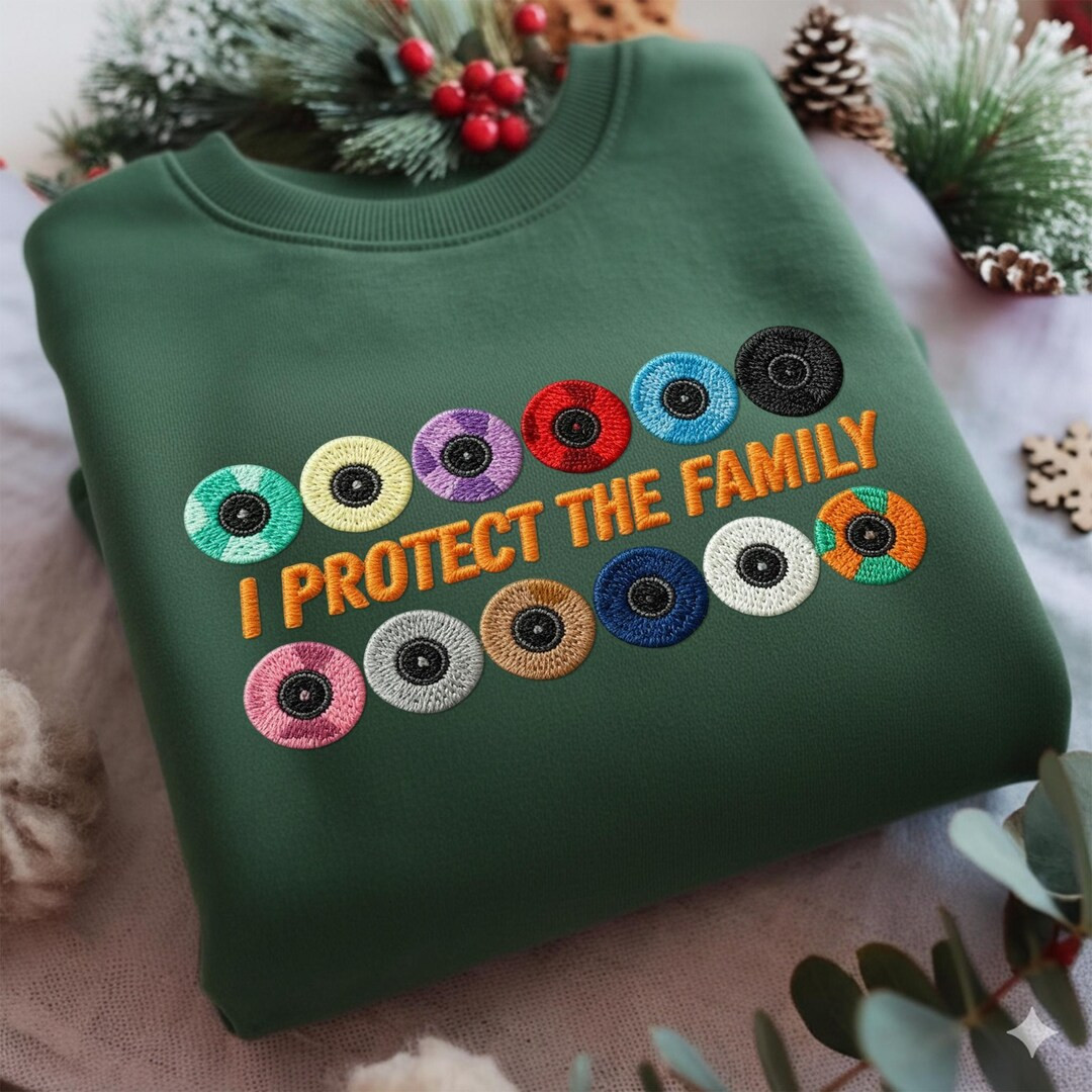 I Protect the Family Record Embroidery Sweatshirt, the Life of Sweater, Funny Music Fan, Music Co... | Etsy (US)