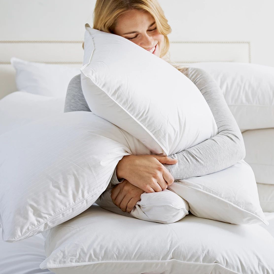 European Duck Down & Feather Pillow | Bedroom Sale | The  White Company | The White Company (UK)