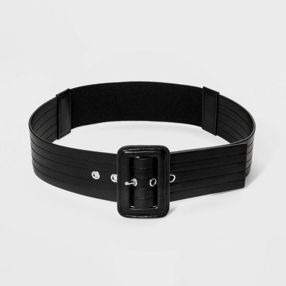 Women's Quilted Wide Belt - A New Day™ | Target