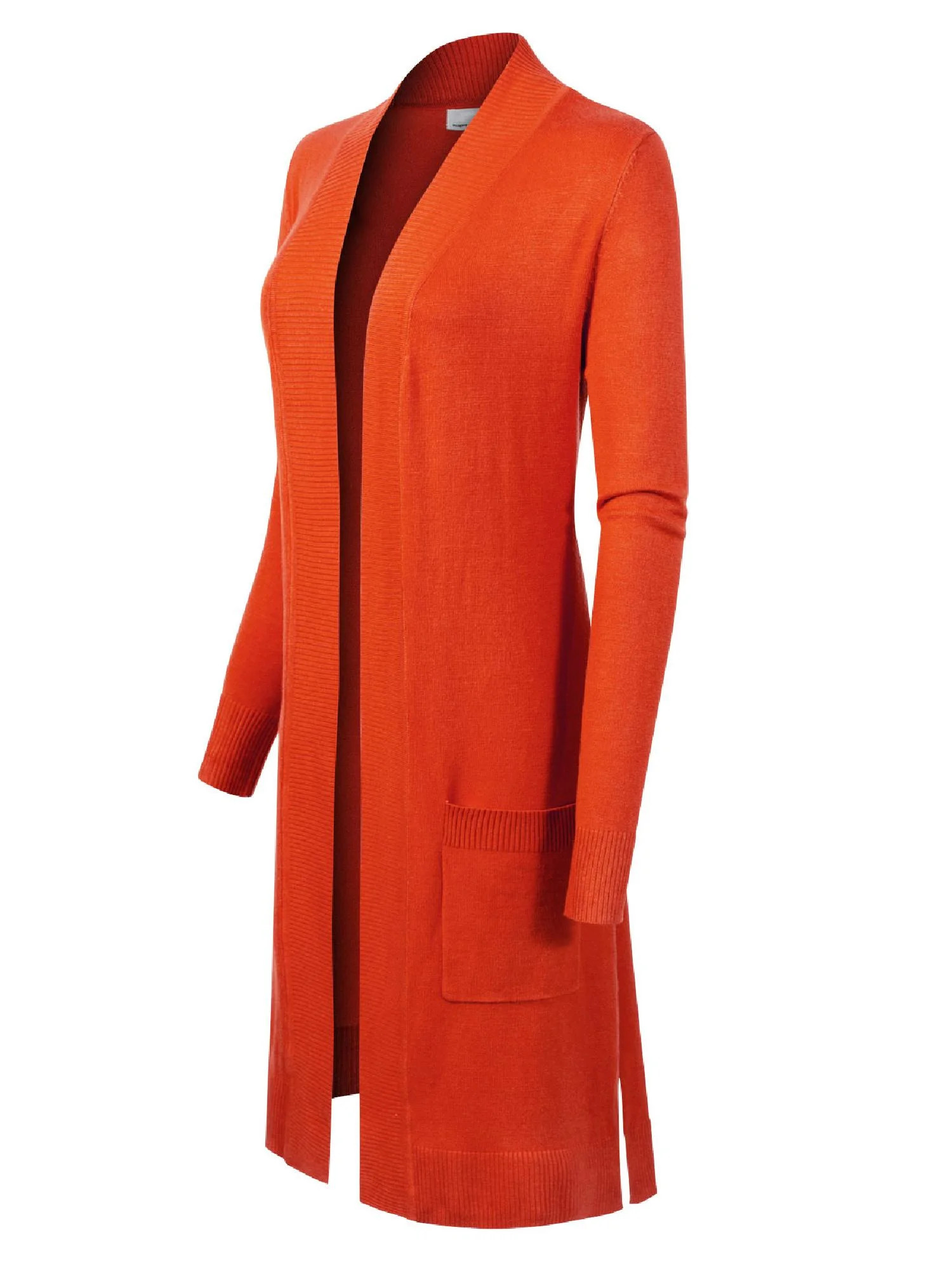 Made by Olivia Women's Solid Soft Stretch Long-Line Long Sleeve Cardigan [S-XL] - Walmart.com | Walmart (US)