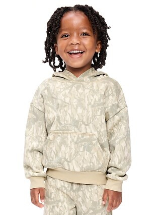 Oversized Boxy Washed Unisex Pullover Hoodie for Toddler | Old Navy (US)