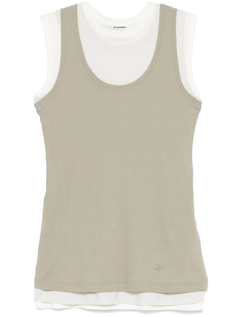 + layered tank top | Farfetch Global