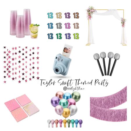 Taylor Swift Themed Party + Taylor Swift Birthday Party + Taylor Swift Party Decorations 

#LTKfindsunder100 #LTKfindsunder50 #LTKparties
