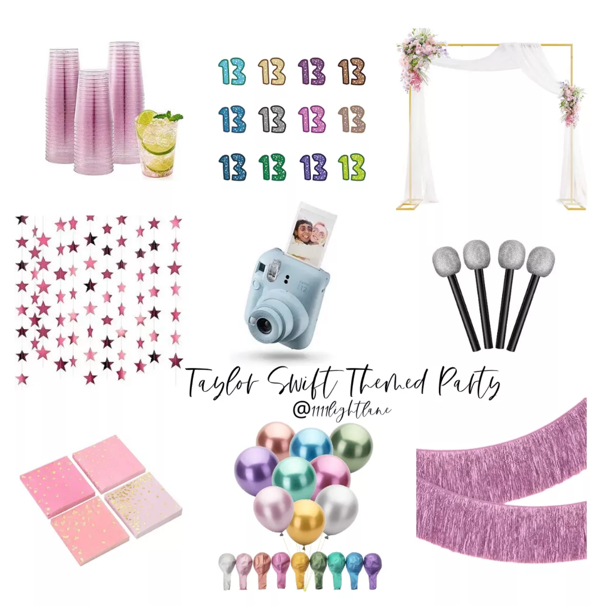 Taylor Swift Party Supplies