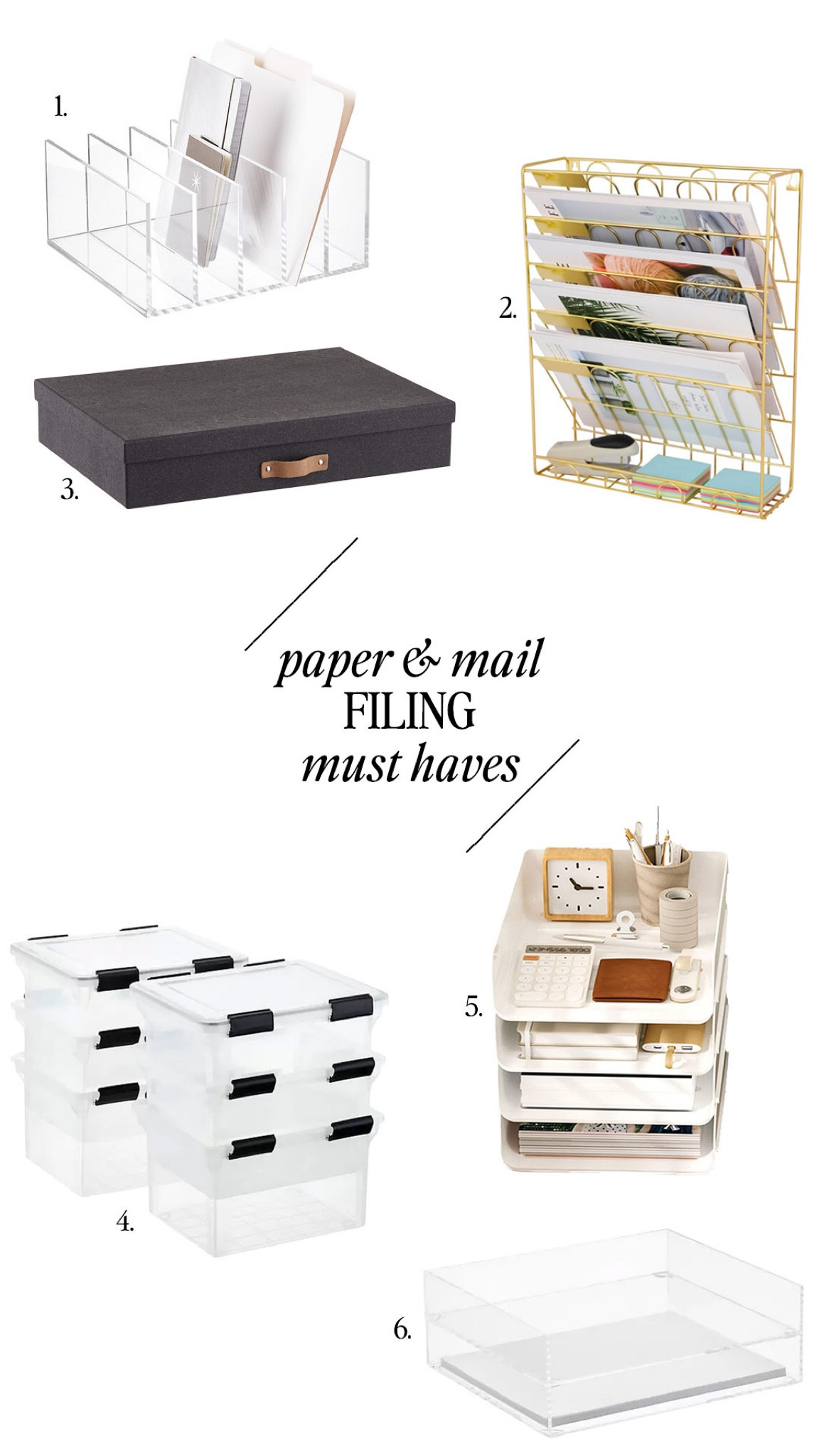 Jen’s paper and mail filing must haves 

#LTKhome #LTKFind #LTKunder50
