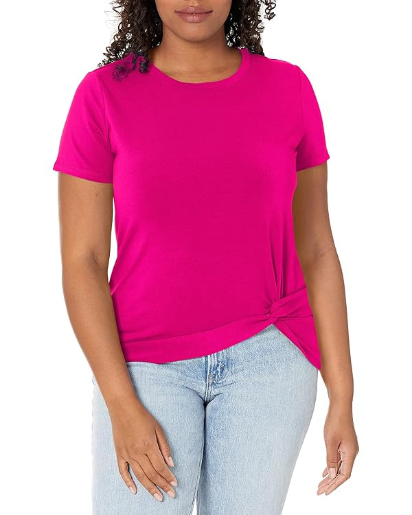 Nautica Women's Classic Fit Side Knot Top | Amazon (US)