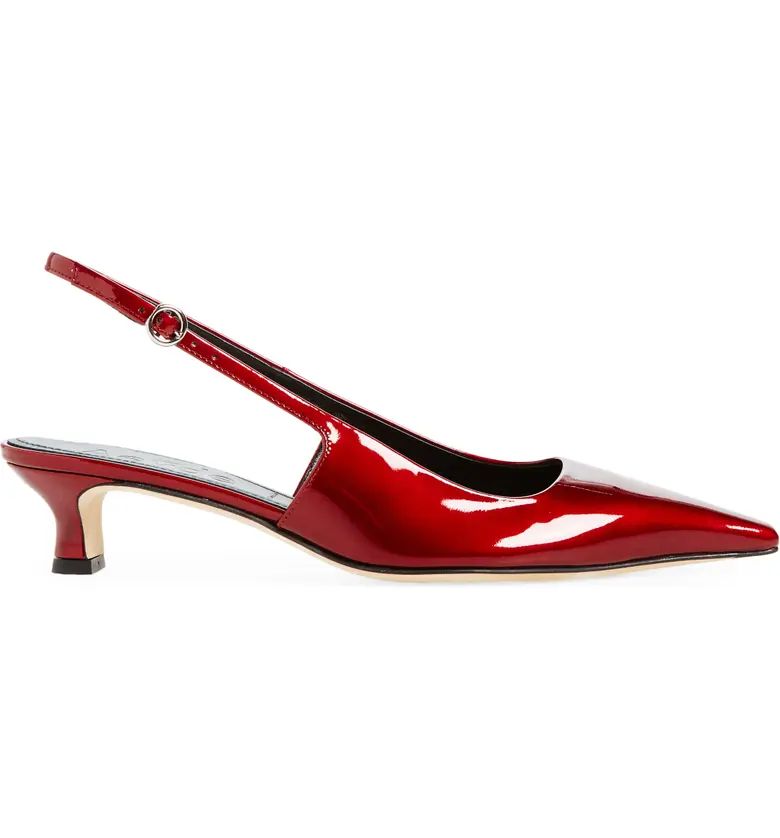 Metallic Slingback Pump (Women) | Nordstrom