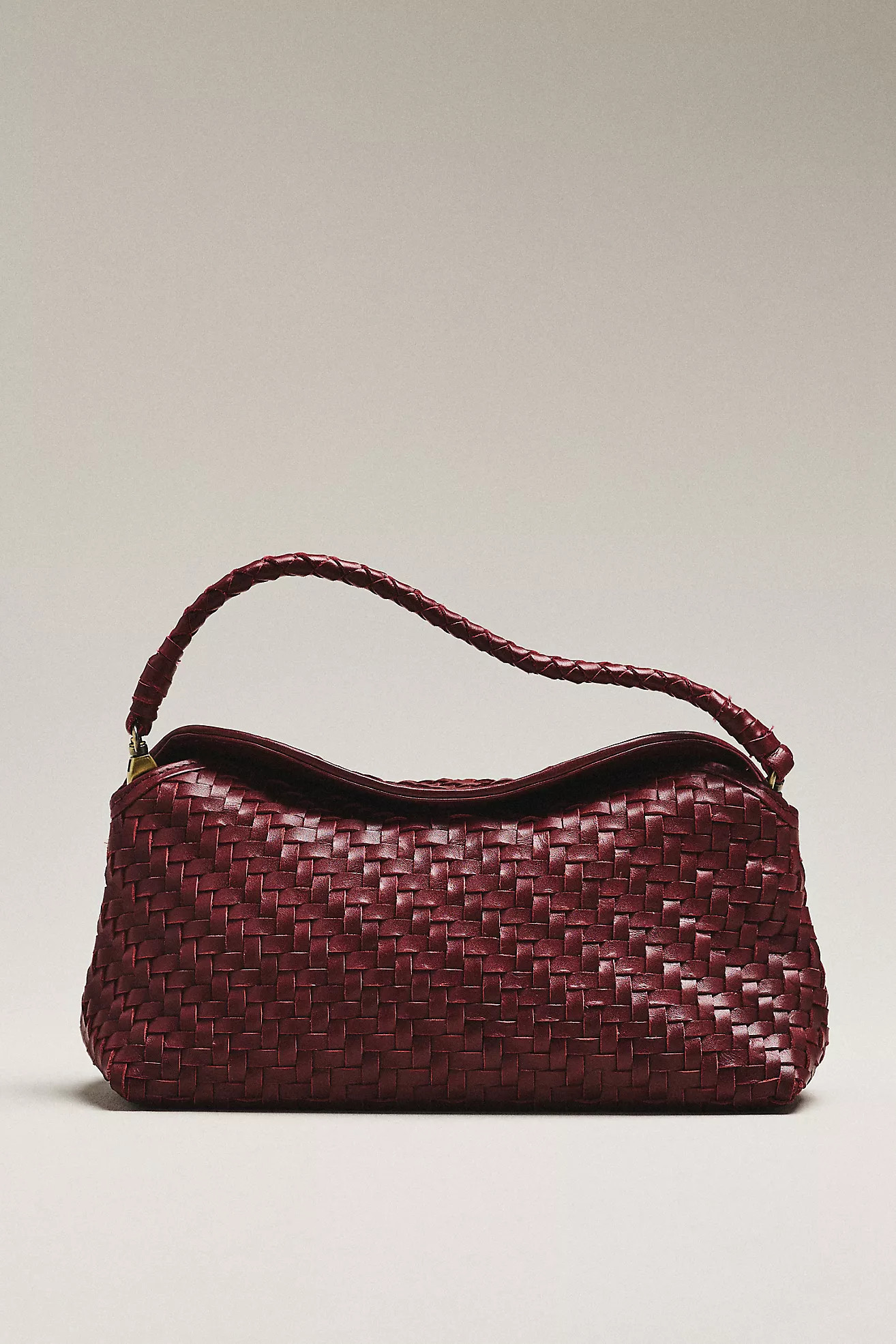 Bembien Mini Cheri Woven Leather Shoulder Bag | Anthropologie (US)