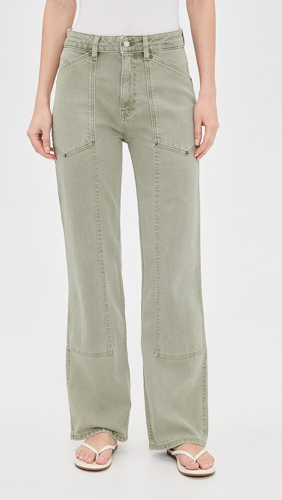 Sat Utility 90's Straight Leg Jeans | Shopbop