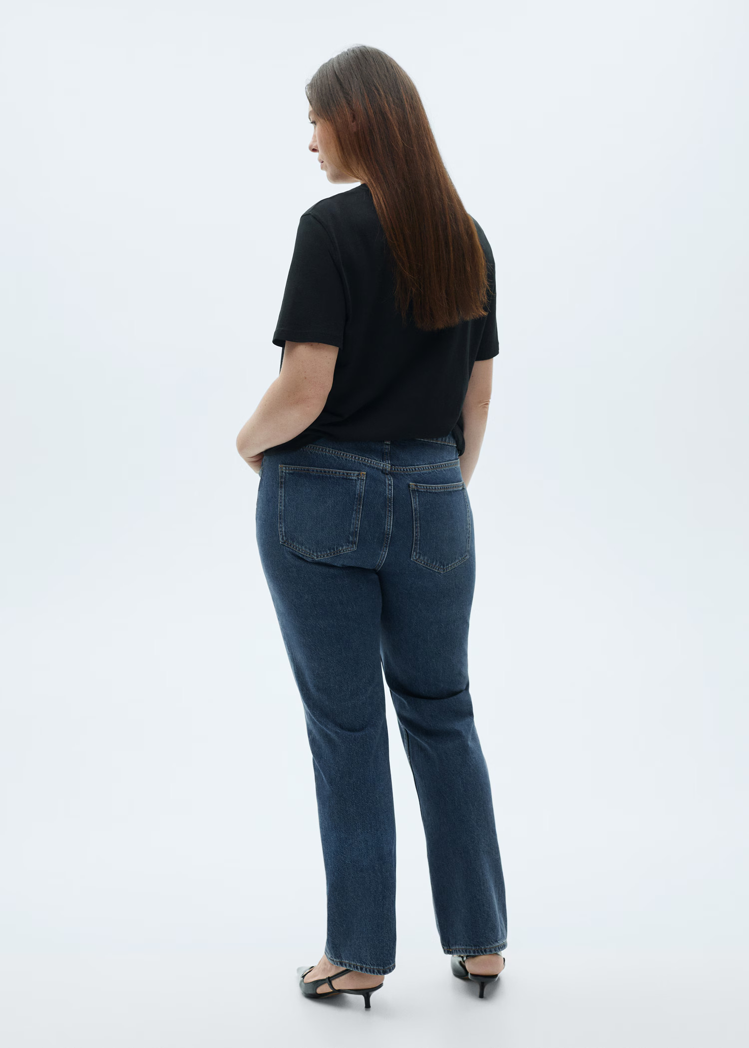 Matilda medium-rise straight-fit jeans - Women | MANGO USA | Mango (US/MX/AU)