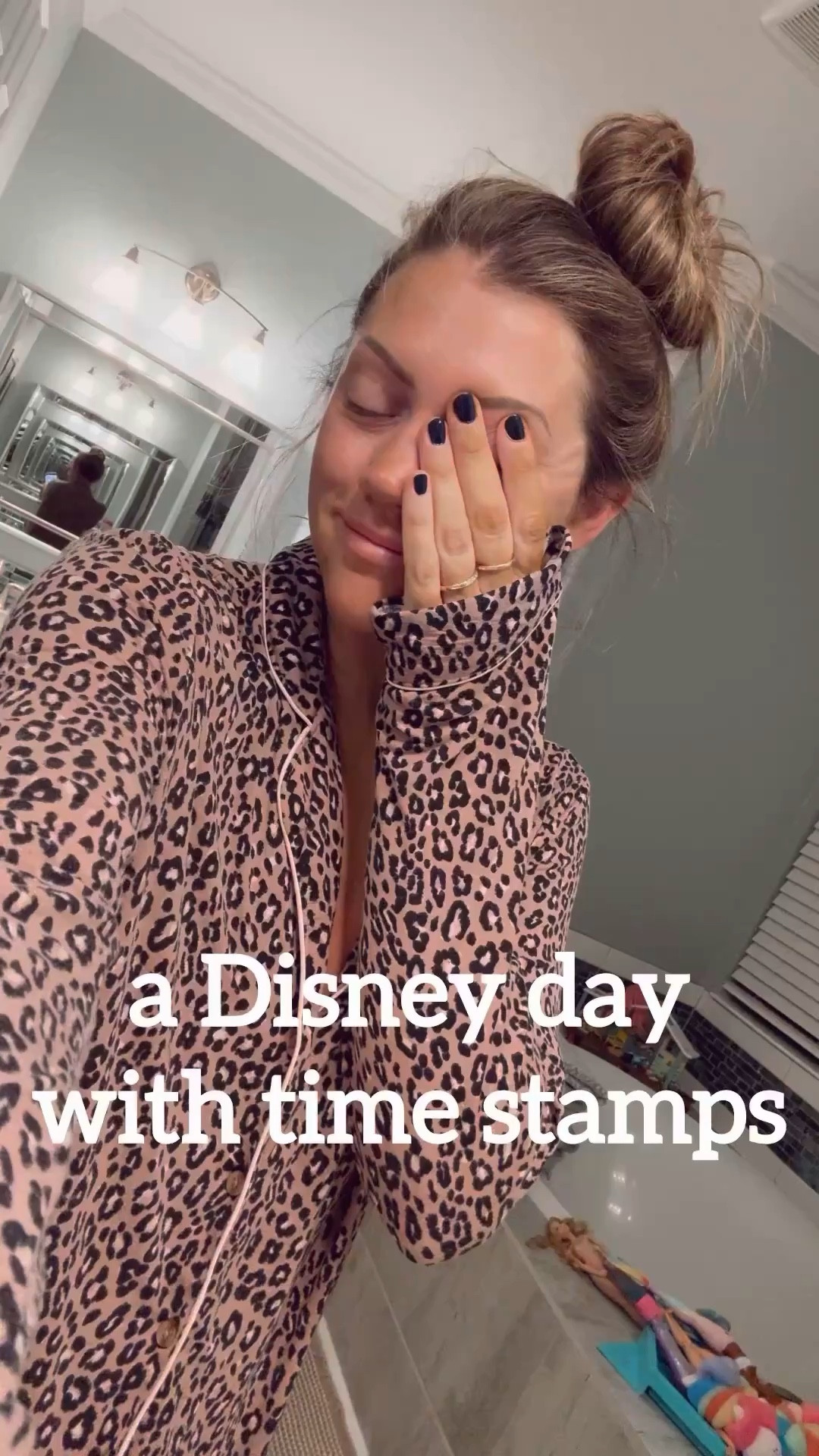 A recap from Saturday 🩵🏰✨ lmk if you have any qs! 
A few things to note: 
— if you’ve never tried the Crystal Palace, it’s so worth it! We eat here often. Winnie the Pooh and friends are inside, and the buffet style food is delicious! I LOVE to get the salmon, rice and broccoli for dinner. Lots of other options are available too, and it’s all you can eat. You can make reservations in the Disey app! 🍯🧸
— I finished my book “The Perfect Neighborhood” and it was 10/10! If you love suspenseful (and a little disturbing) reads like me, you’ll love it too. And yes, I checkout books at the library still! :) We take the girls often and I think it’s important for them to see me still checking out books and reading. 📚🐛 
— Mike’s chicken salad recipe is saved to my latest food highlight bubble titled “fuel.” We packed our lunch Saturday and this kept me full ALL DAY. It’s so delicious and packed with protein! There’s a lot of variations of this to mix it up too (grapes, walnuts, etc). 🍎🍇 
— my outfit is in my LTK! You can also comment “link” & I’ll send you a message with my outfit, skincare, dry shampoo & the BEST towels too. 🤗🫶🏻 
#ditl #disneymom 