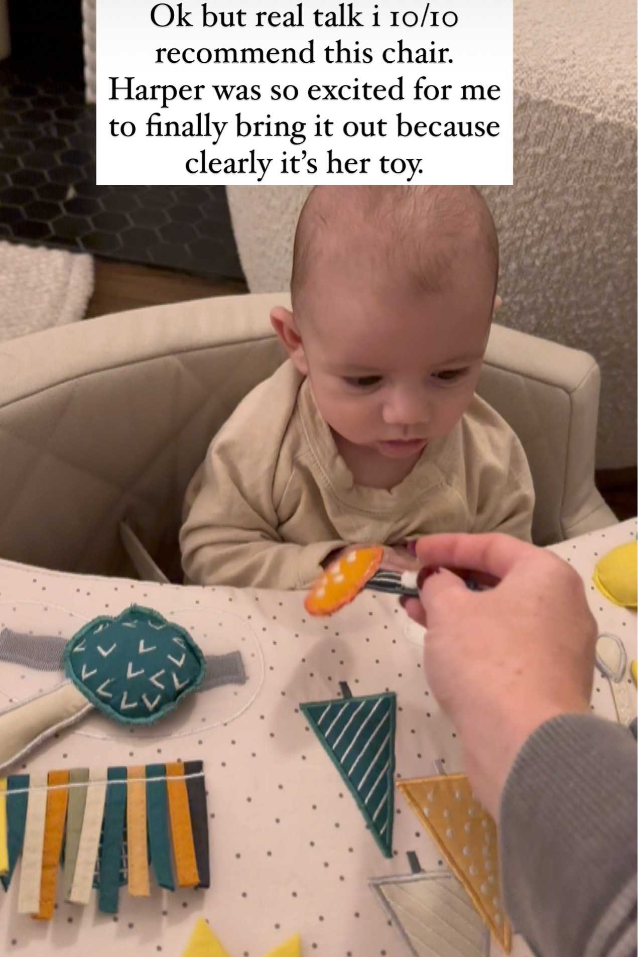 Baby activity chair for 3-9 months!! 

#LTKhome #LTKbaby #LTKkids