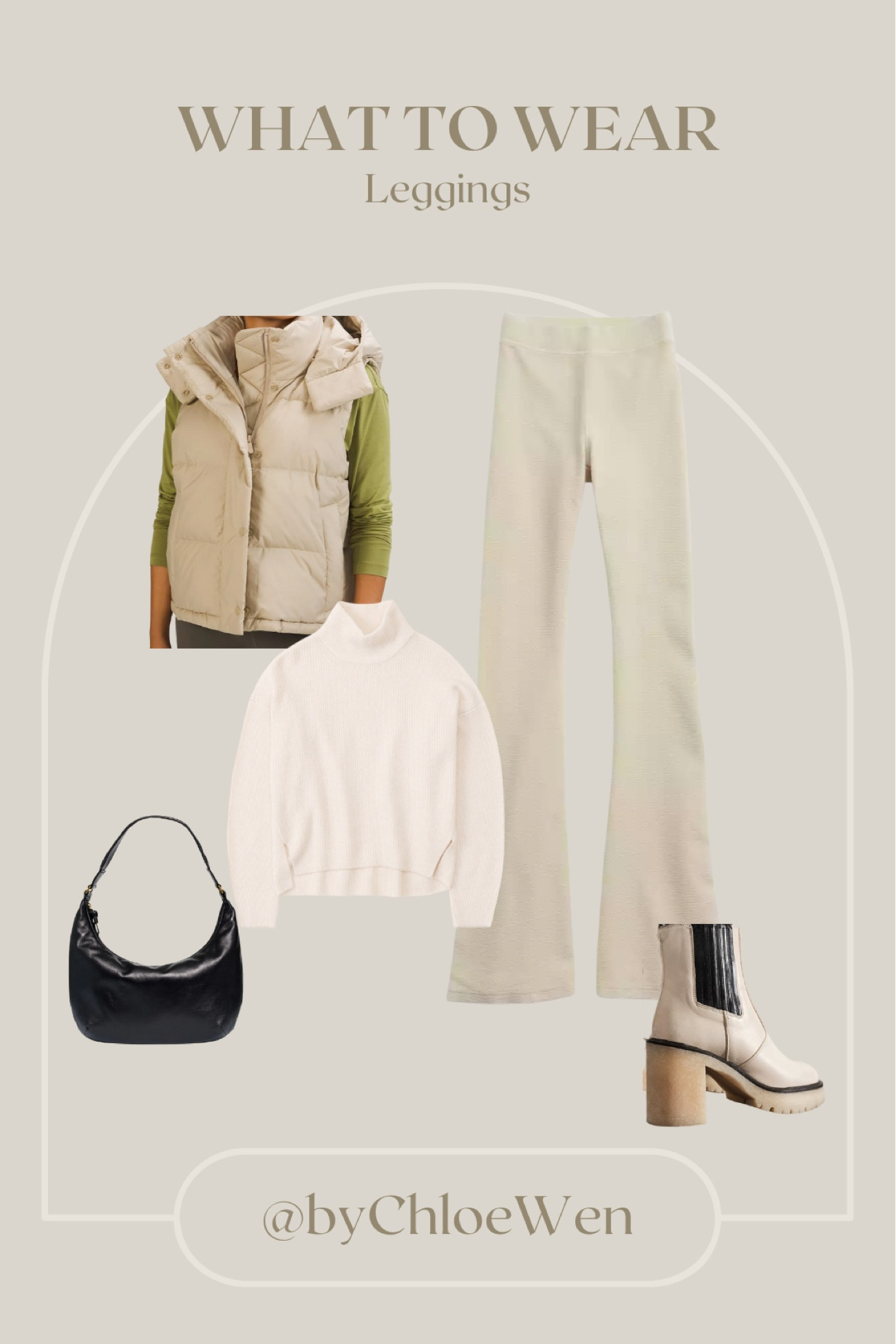 WHAT TO WEAR: Leggings!

#winter
#winterfashion
#winterstyle
#winteroutfit
#whattowear
#howtostyle
#leggings
#flareleggings
#fauxleatherleggings
#madewell
#lululemon
#revolve
#spanx 

#LTKFind #LTKSeasonal #LTKstyletip