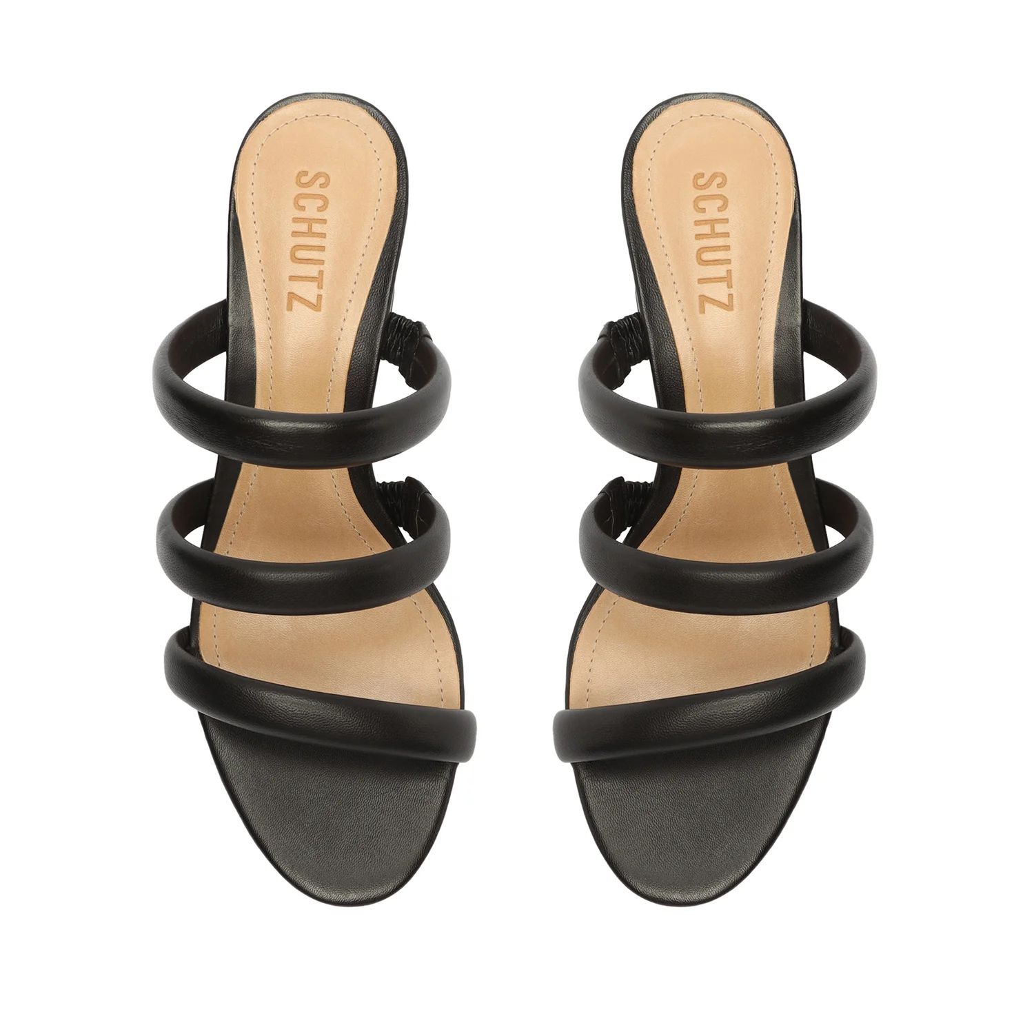 Olly Mid Block Nappa Leather Sandal | Schutz Shoes (US)