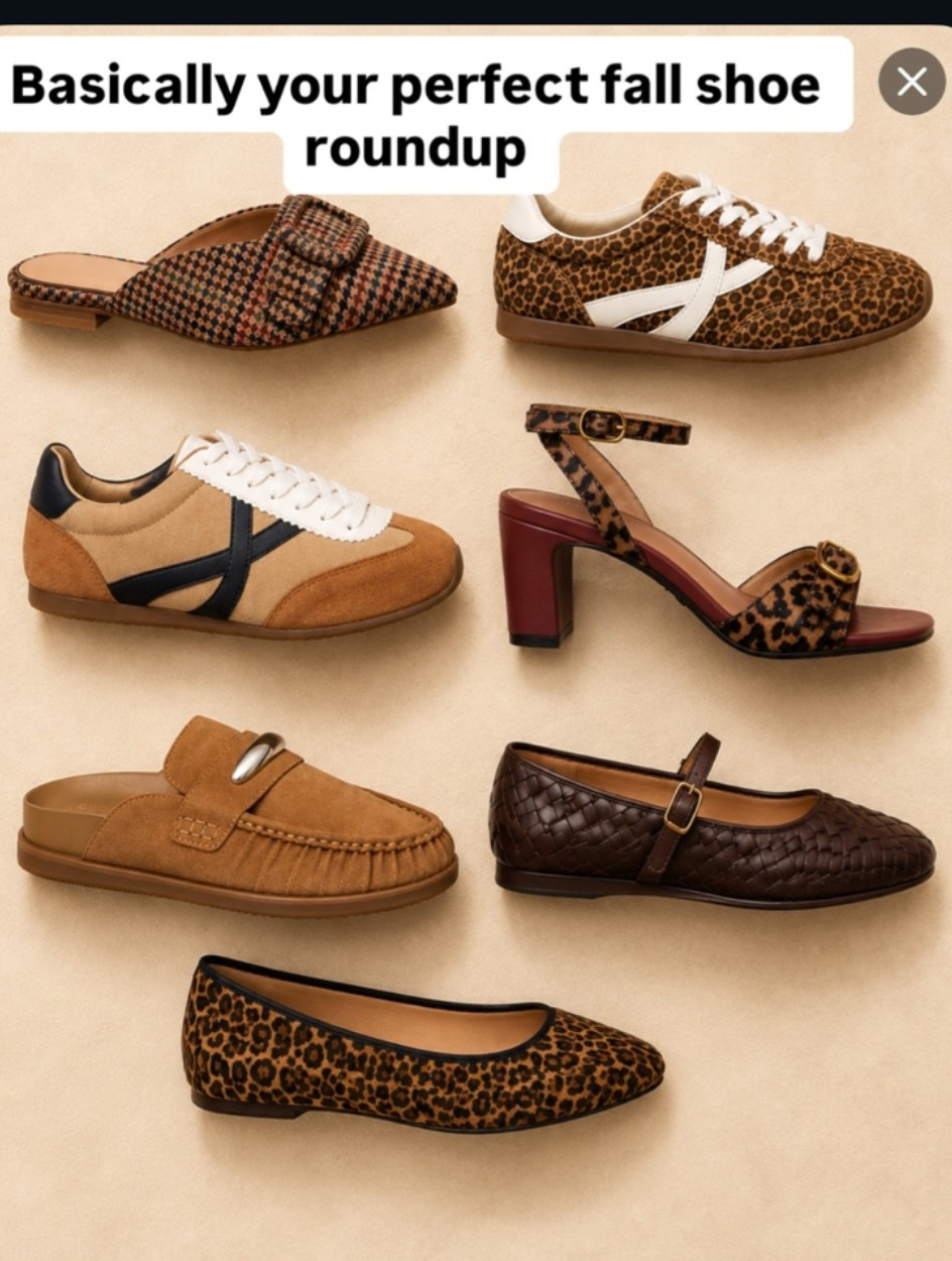 This shoe roundup  from Walmart is crazy good! And perfect for fall #sneakers #flats #fallfashion #fallshoes
