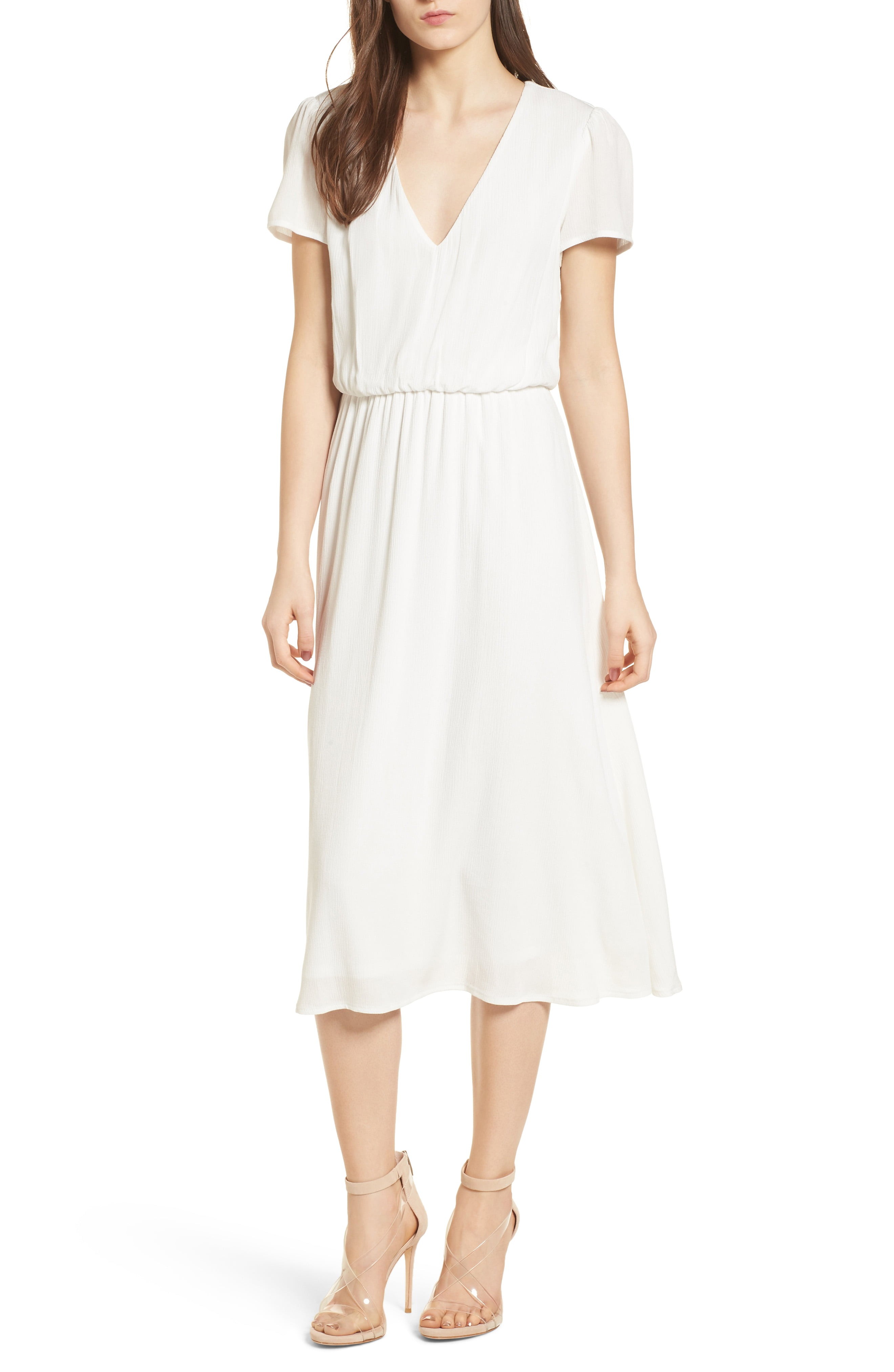 Blouson Midi Dress | Nordstrom