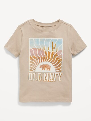 Unisex Short-Sleeve Logo-Graphic T-Shirt for Toddler | Old Navy (US)