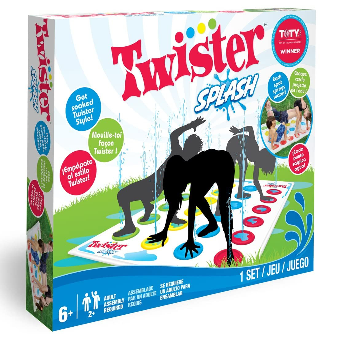 Hasbro Twister Splash – Summer Toys for Kids, 68 x 52 inches | Amazon (US)
