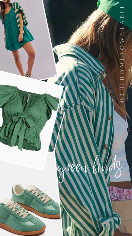 Green finds
Green top
Green shirt
Green dresss