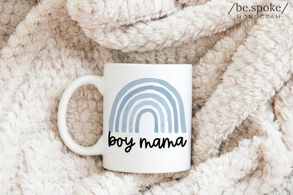 NEW Boy Mama Mug Best Gift To Moms Of Boys Its A Boy Gift Proud Boy Mama Mug With Coffee Mug | Etsy (US)