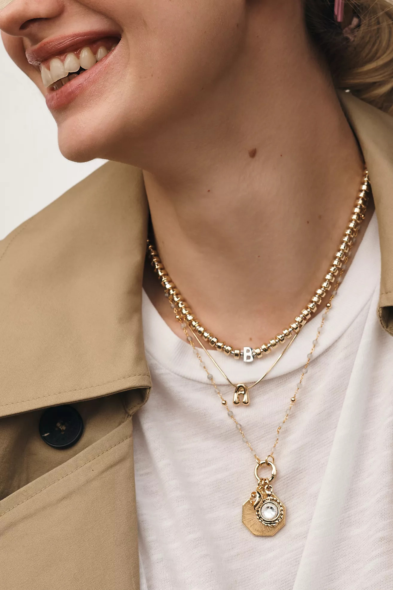 Coastal Charm Beaded Necklace | Anthropologie (US)