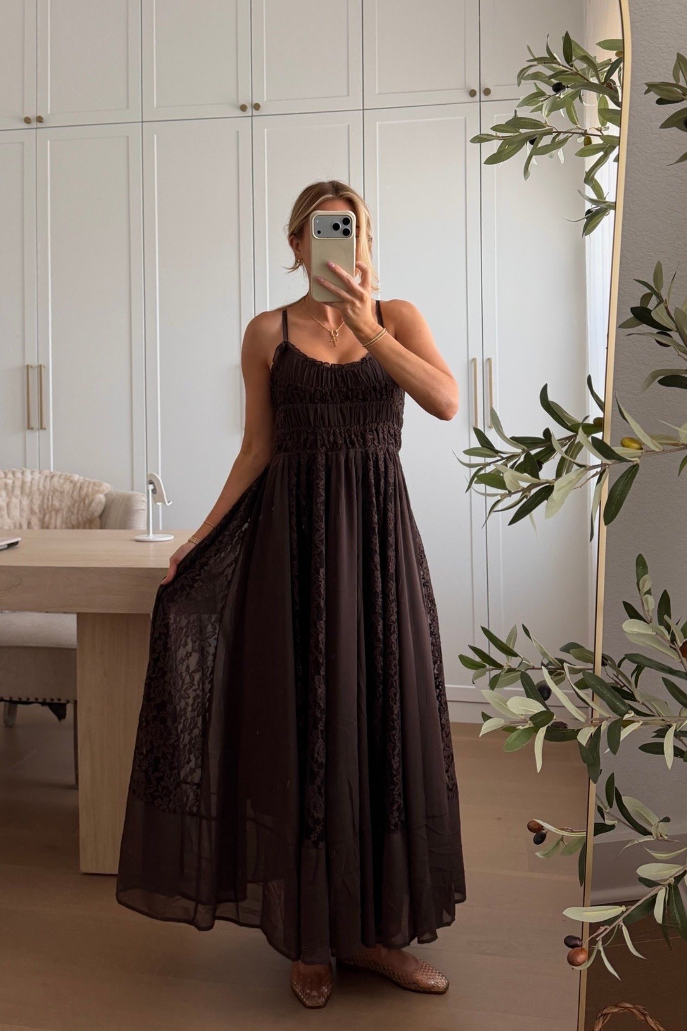 amazon maxi dress! wearing a small