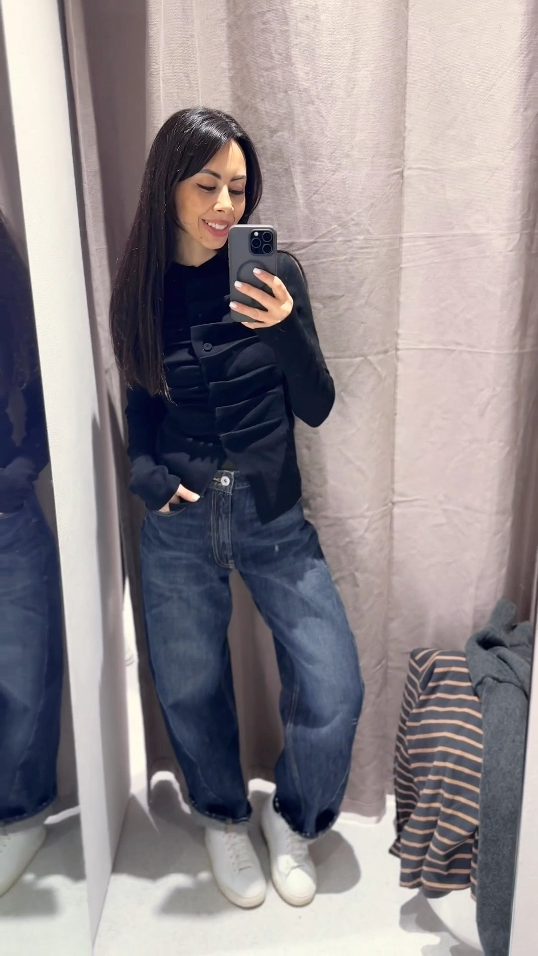 This Zara cardigan is so elegant! I love the details on it. Definitely Yes! #zaraambassador 

#LTKHoliday #LTKootd #LTKGiftGuide