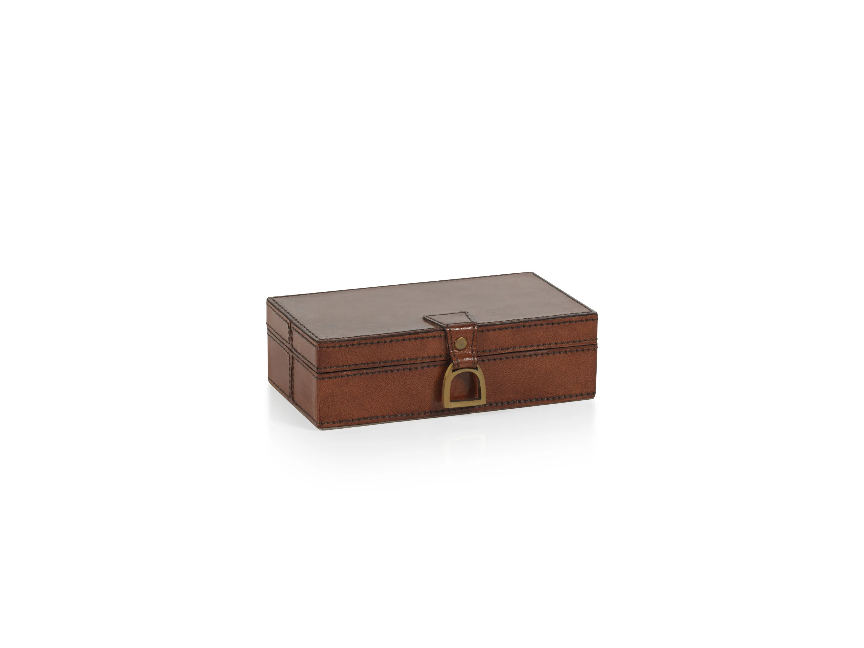 Harjivan Faux Leather Decorative Box | Wayfair North America