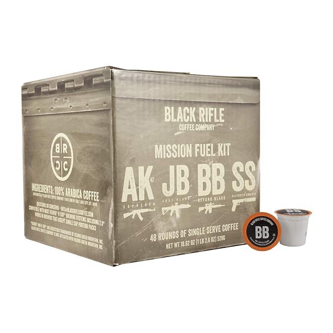 Black Rifle Coffee Supply Drop Variety Pack (48 Count of Pods) Contains a Mix of Silencer Smooth ... | Amazon (US)