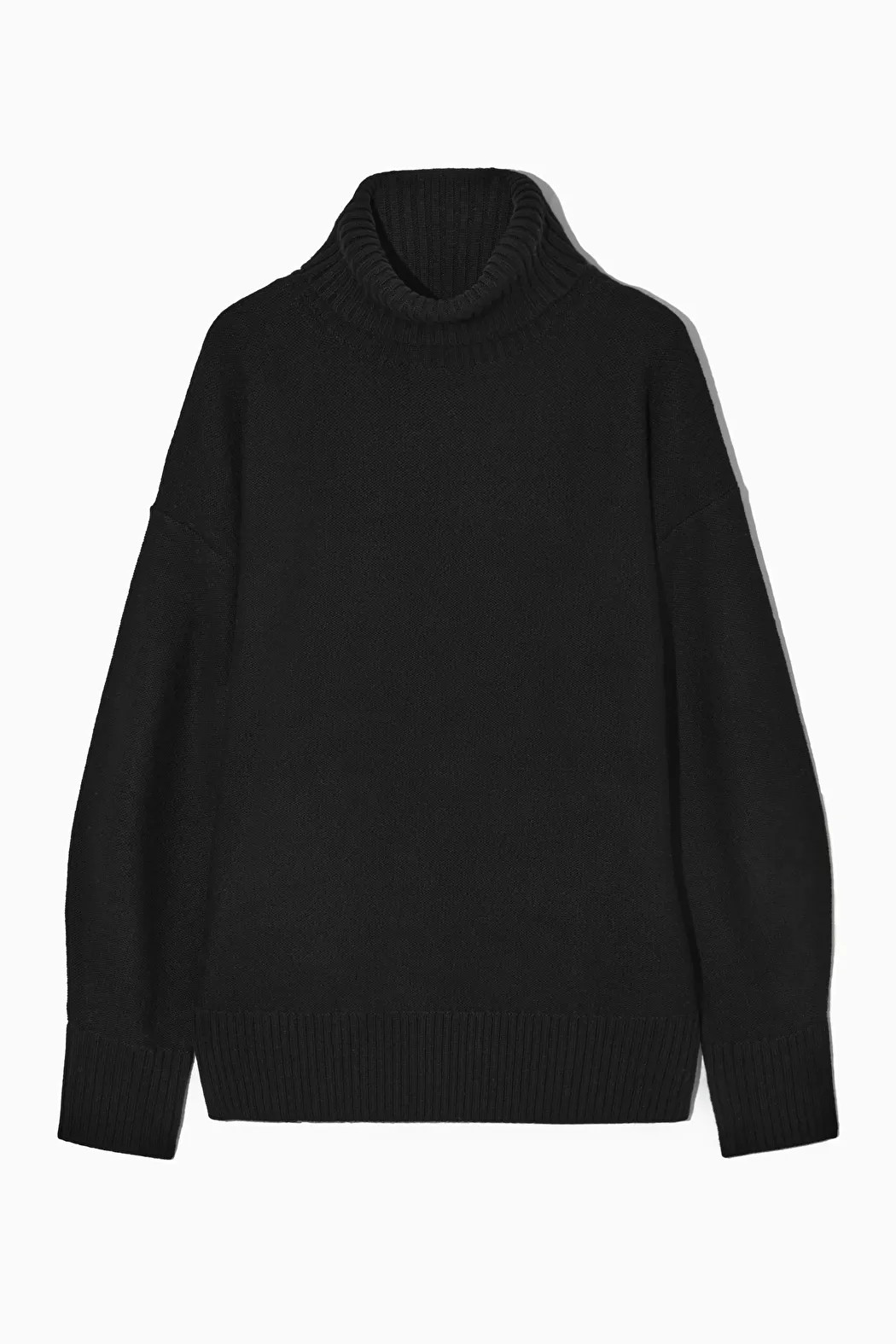 OVERSIZED WOOL ROLL-NECK JUMPER | COS UK