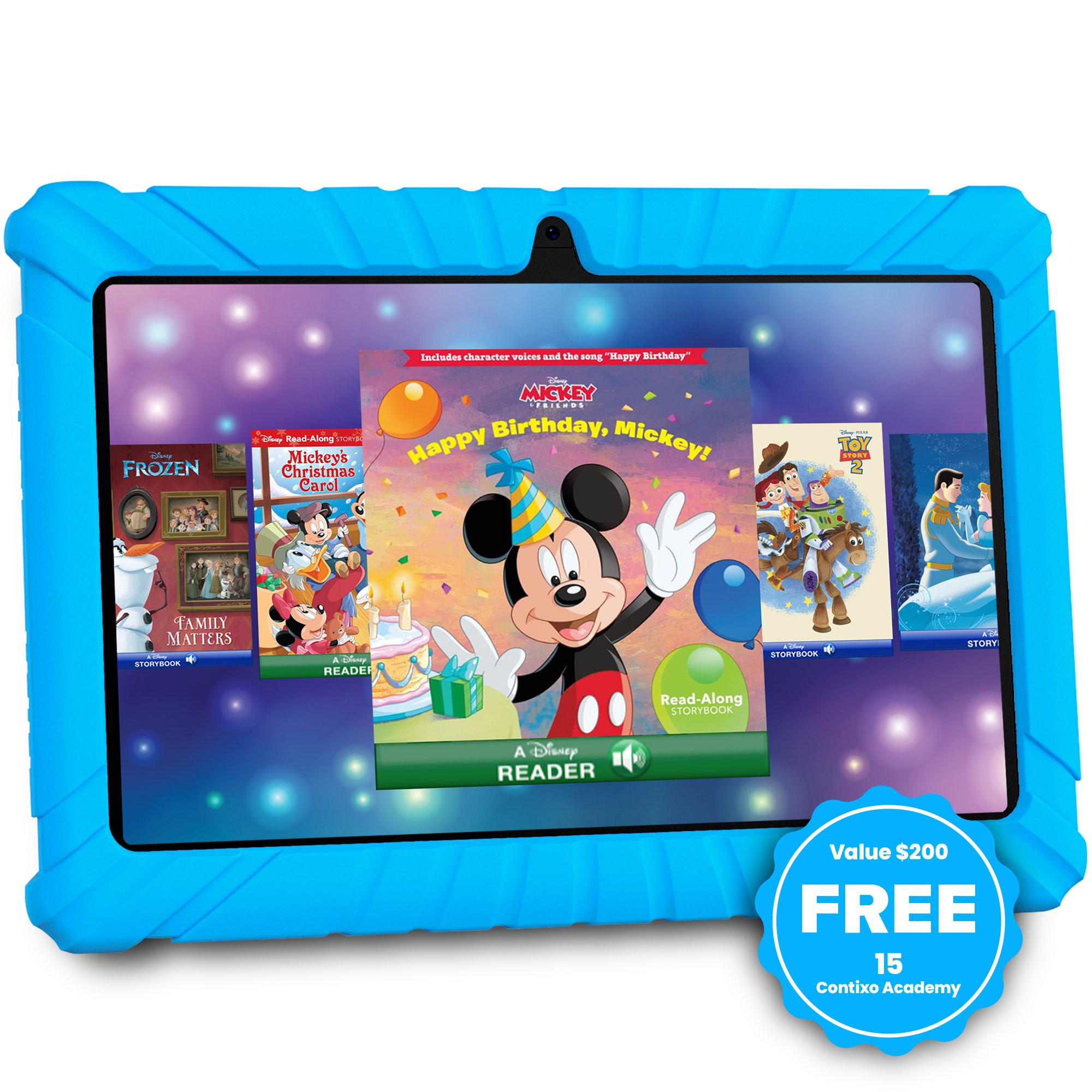 Contixo 7" Kids Tablet, 2024 Model, STEM Learning, Educational Tablet for Ages 3-12, Contixo Acad... | Walmart (US)