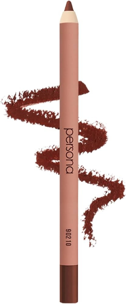 PERSONA Cosmetics Lip Liner | Creamy, Long-Wear Matte Pencil with Jojoba Oil | Hydrating & Easy t... | Amazon (US)