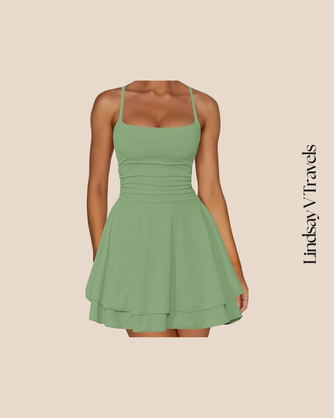 Flirty and fun! Loving the ruffled hem and corset detail on this mini dress.

#LTKStyleTip #LTKSeasonal #LTKWedding
