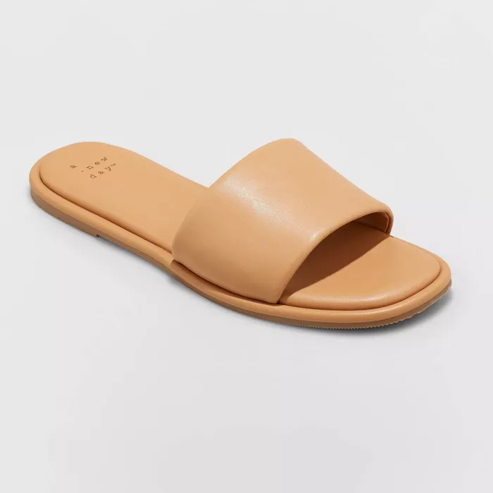 Women's Lulu Slide Sandals - A New Day™ | Target