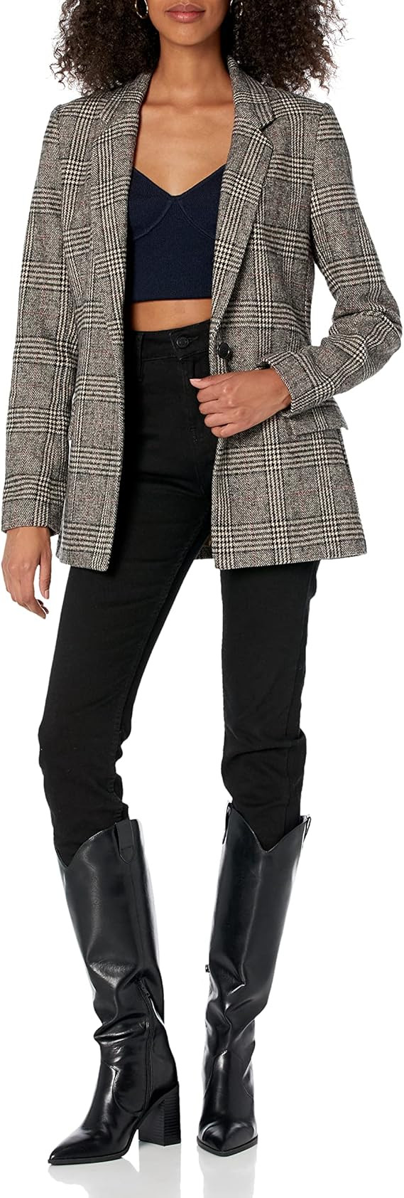 The Drop Women's Blake Long Blazer | Amazon (US)