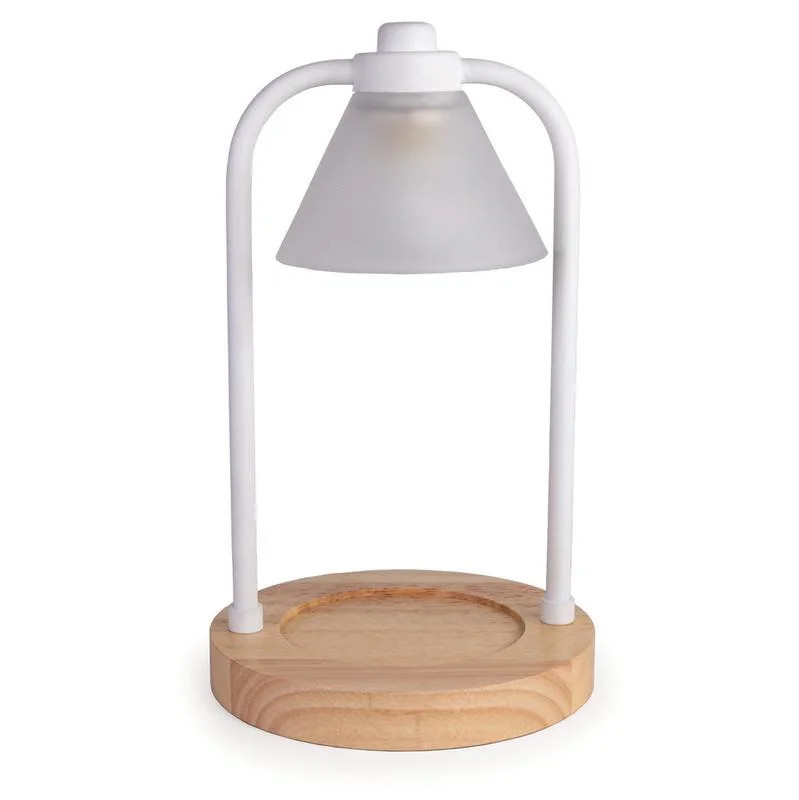 IllumiScents Candles Full Size Candle Warmer Lantern White and Wood - Walmart.com | Walmart (US)