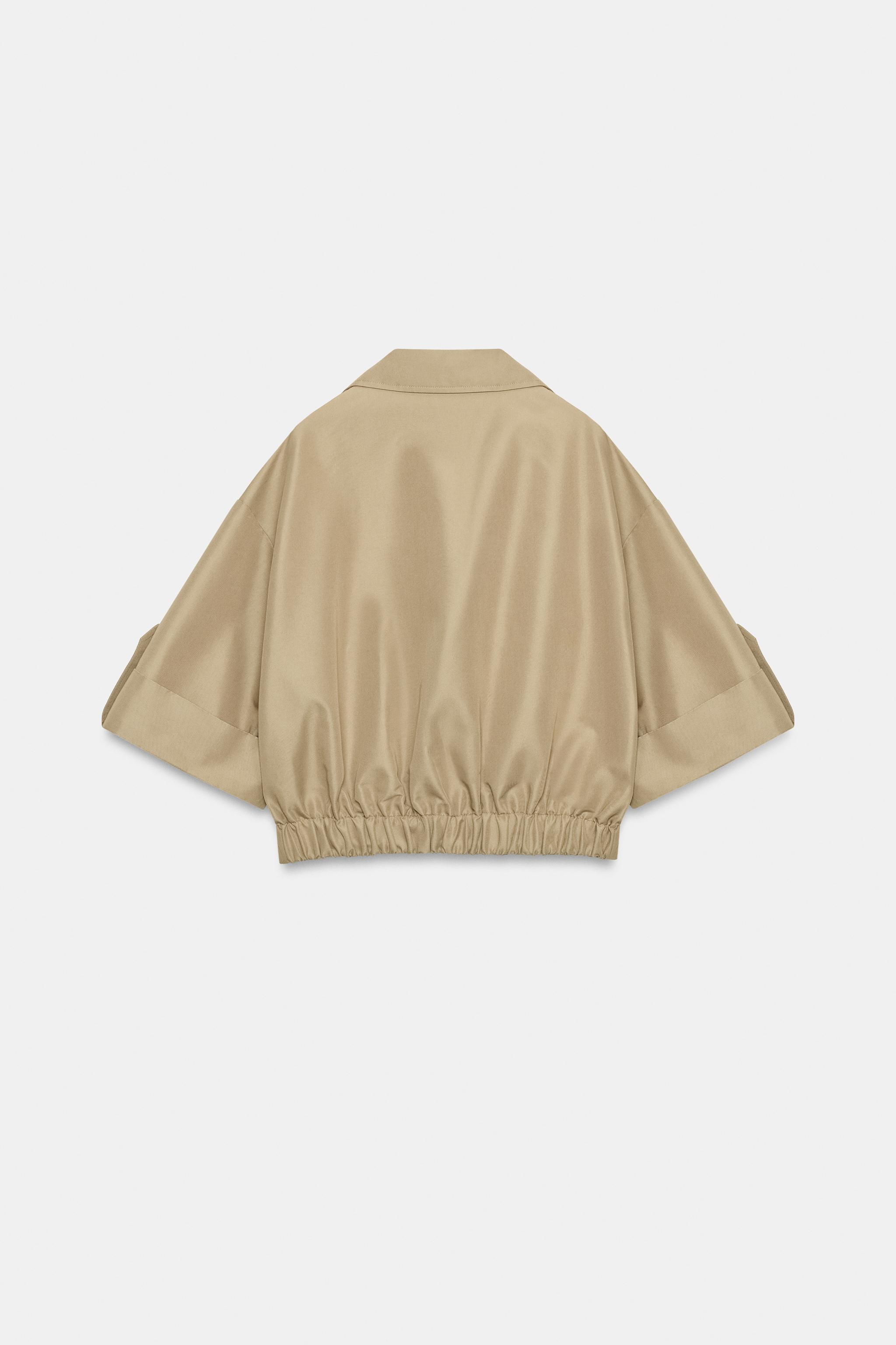 KURZER TRENCHCOAT MIT KURZARM | Zara DE