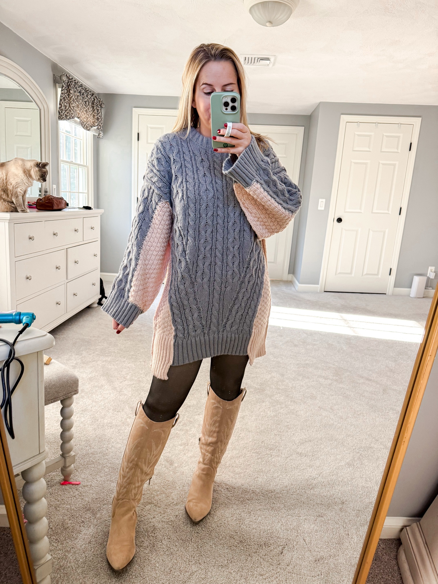 Cable knit dress from Vici 

Sweater dress, Vici winter finds, winter style, mom dress, mom ootd, winter ootd 

#LTKmomlife #LTKootd #LTKSeasonal