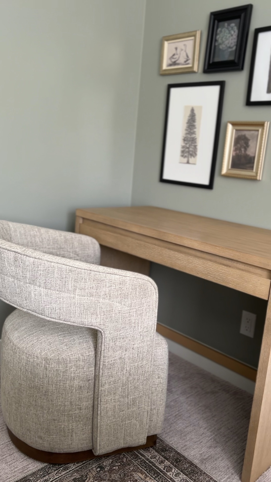 Desk area from our new renovation! 

#LTKSeasonal #LTKFindsUnder100 #LTKHome