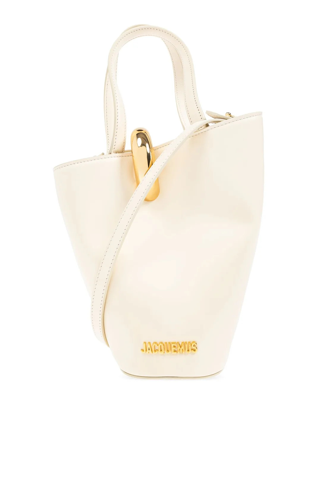 Jacquemus Le Petit Bombola Logo Plaque Bucket Bag | Cettire Global