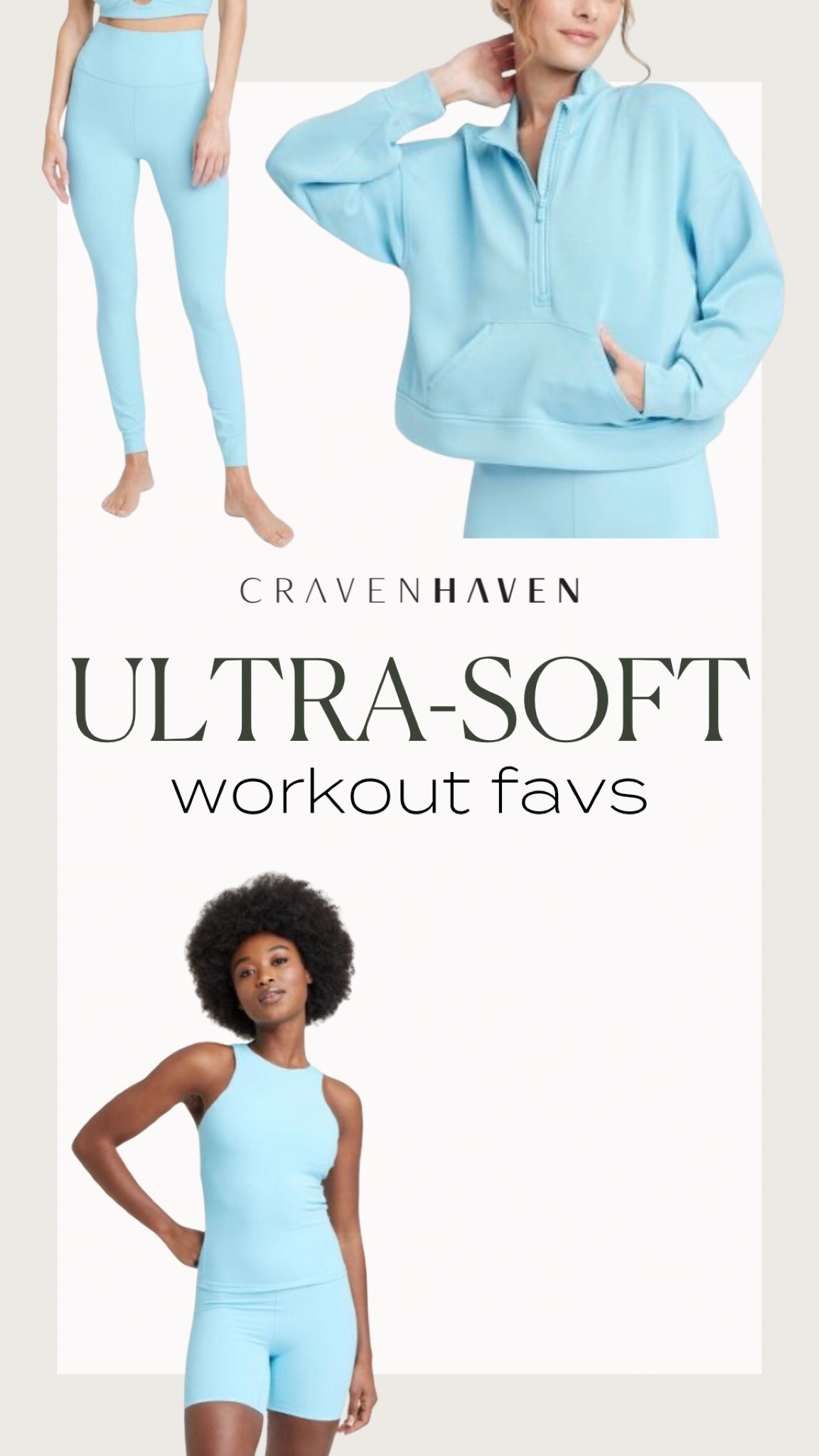 My favorite activewear from Target in the perfect shade of light blue - mix and match the pieces for a tonal and an elevated look!

#LTKfitness #LTKfindsunder50