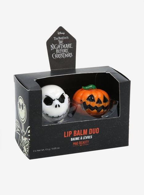 Disney The Nightmare Before Christmas Jack Skellington & Pumpkin Lip Balm Set | BoxLunch